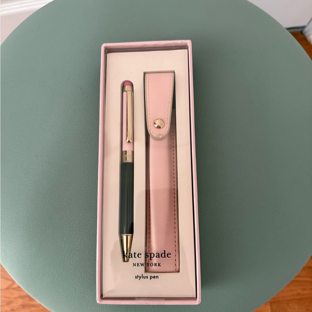 Kate Spade Colorblock Stylus Pen with Pouch